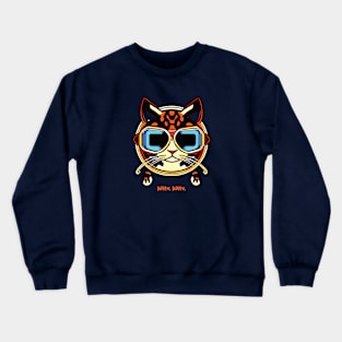 Cool Cat: Kitty, Kitty Crewneck Sweatshirt